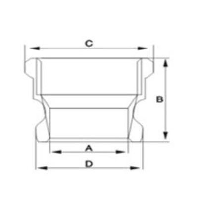 Stainless Steel Camlock Coupling Type A