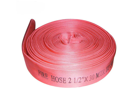 Red Single Jacket Fire Hose