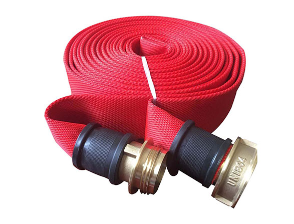 Red Double Jacket Fire Hose