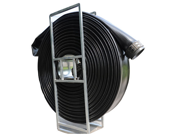 Black TPU Layflat Fire Hose