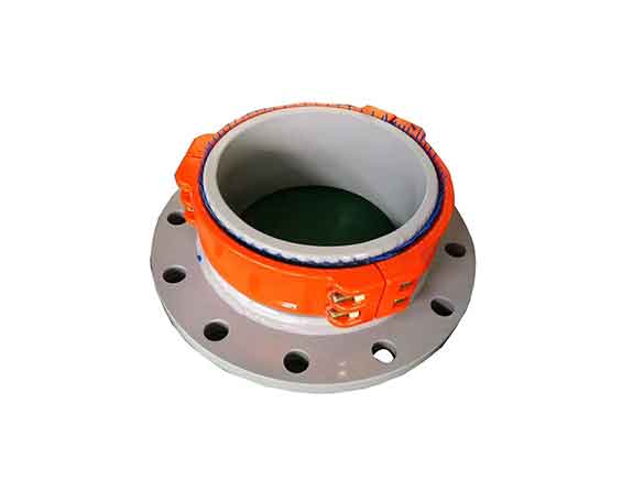 Large Hose Coupling With Flange