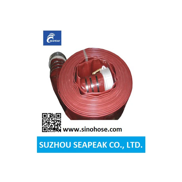 8 inch PVC layflat hose assembly