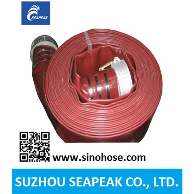 8 inch PVC layflat hose assembly